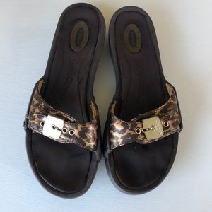 Used. Dr Scholl’s sandals. Size 8